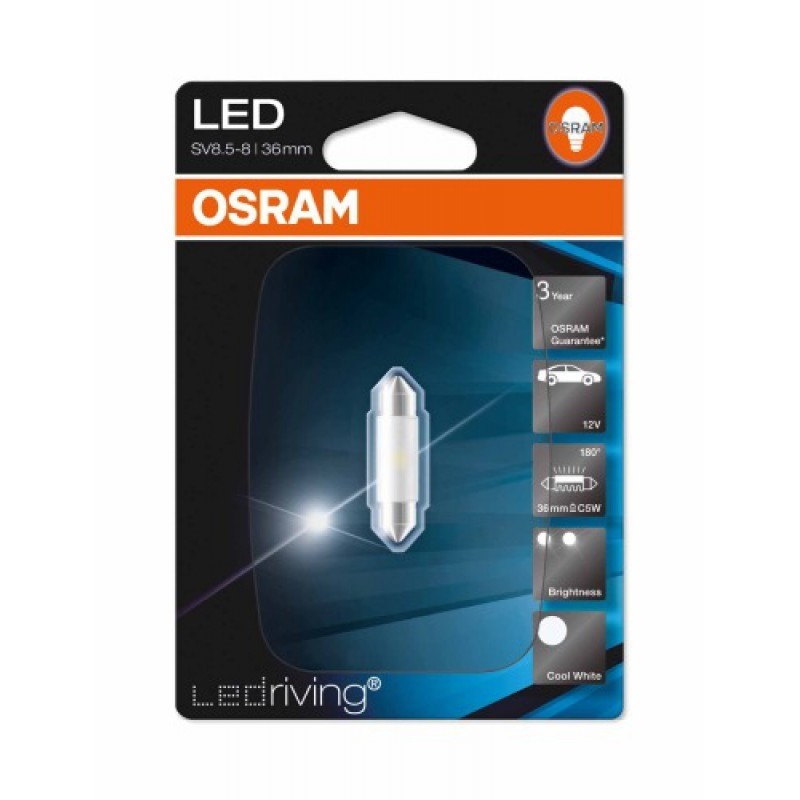 Osram SV8,5-8 36mm LED Sky White 6700K STANDARD