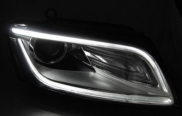 Koplampen Audi Q5 8R 12-17 Tube LED