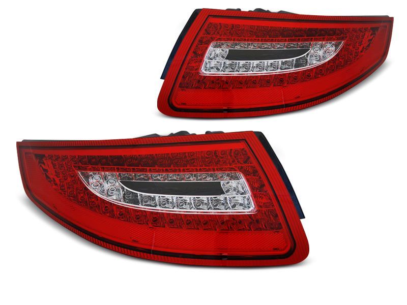 Achterlichten LED Porsche 911 / 997 04-08 Rood/Wit