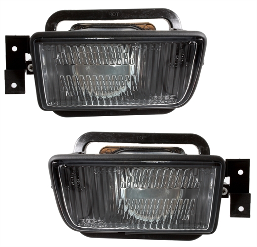 Mistlampen BMW E34 88-95 Zwart