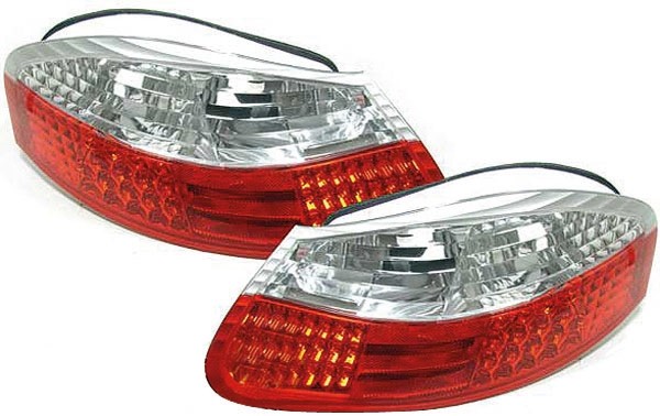 Achterlichten Porsche Boxster 96-04 LED Rood/Wit