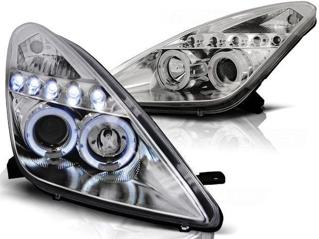 Koplampen Toyota Celica T230 99-05 Angel eye LED