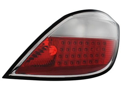 Achterlichten Opel Astra H LED rood/wit 5 Deurs