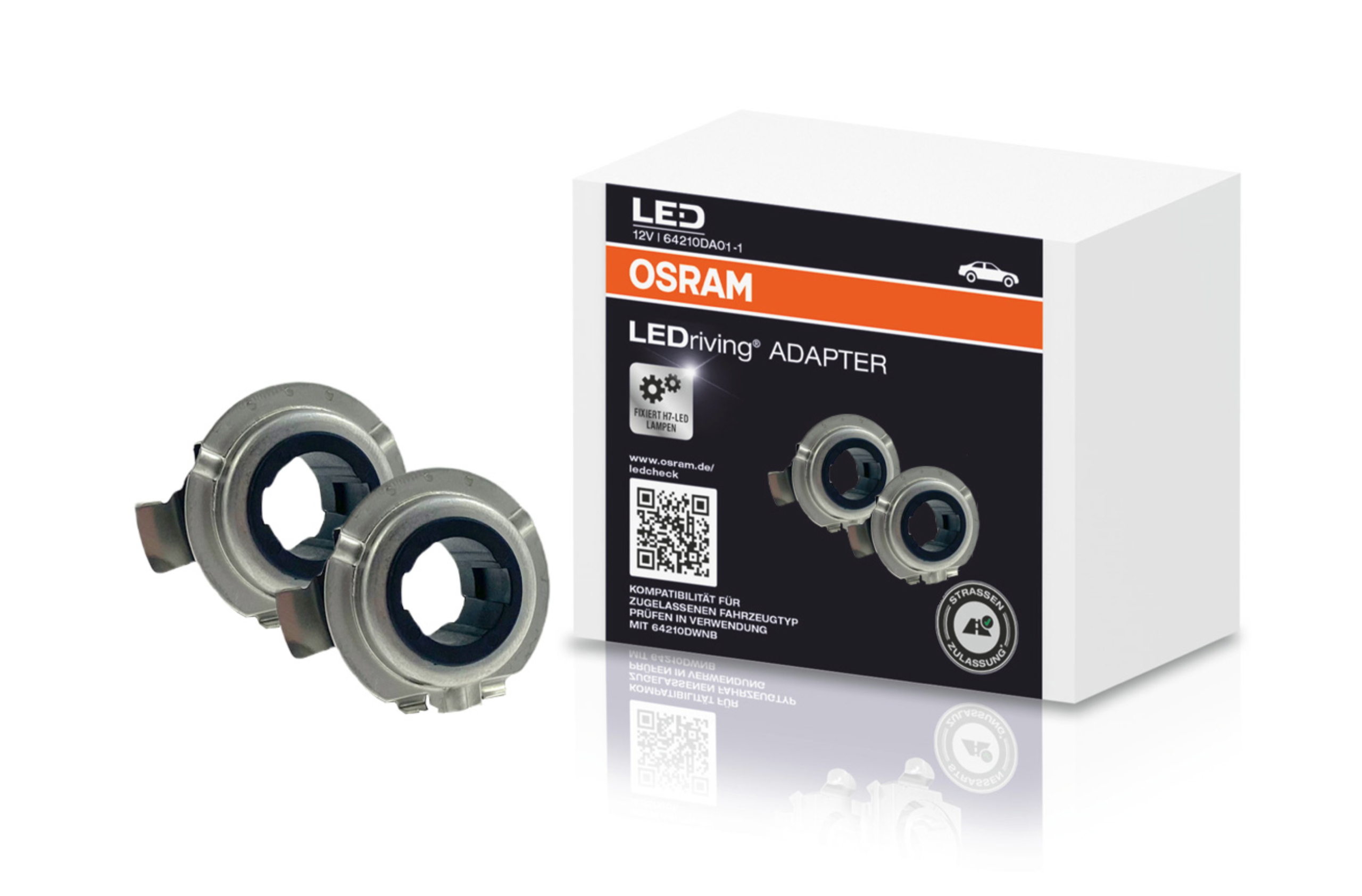 Osram LEDriving® H7 Adapter DA01-1 voor Night Breaker LED H7