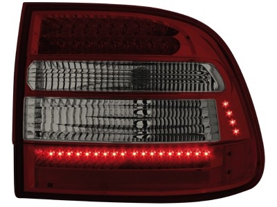 Achterlichten Porsche Cayenne LED rood/smoke