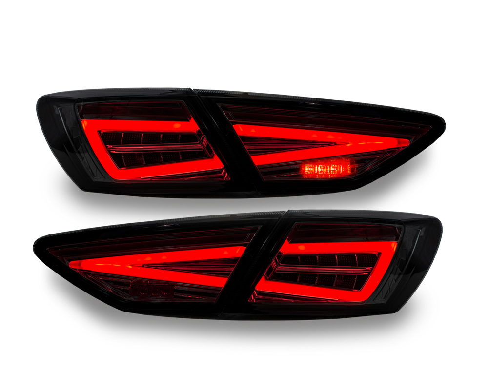 Achterlichten Seat Leon III 3 5F 12-20 zwart/smoke dynamisch voor LED