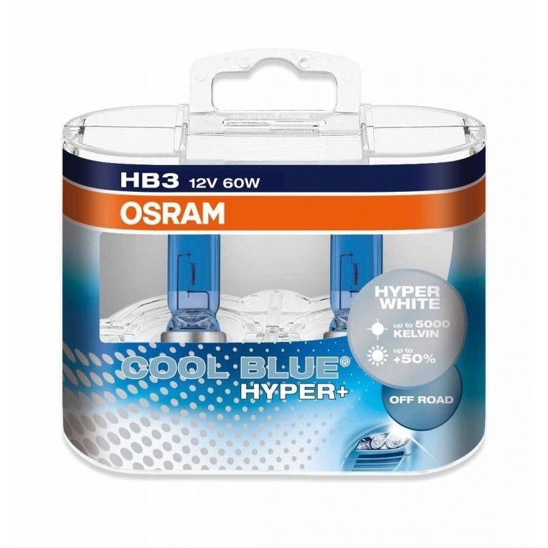 Osram Off Road Cool Blue Hyper+ 12V HB3 lampen 2pcs/box