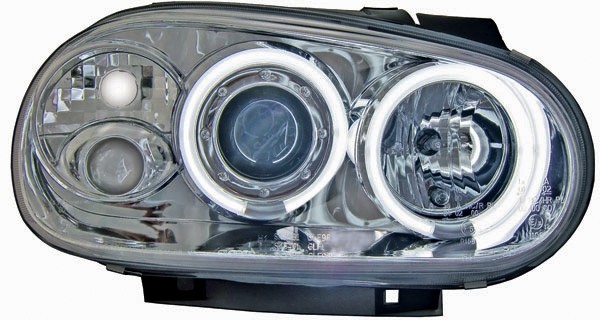 Koplampen VW Golf 4 98-02 CCFL Angel Eyes Chroom