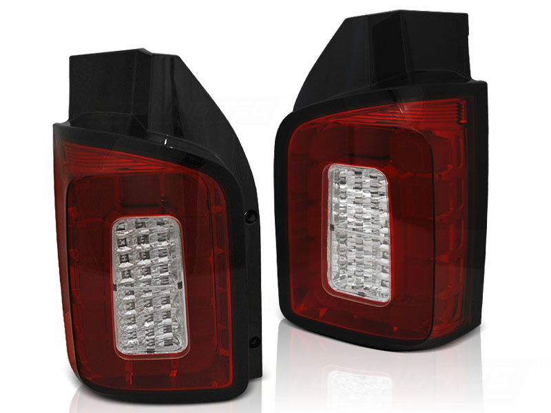 Achterlichten VW Transporter T6 LED Achterdeuren rood