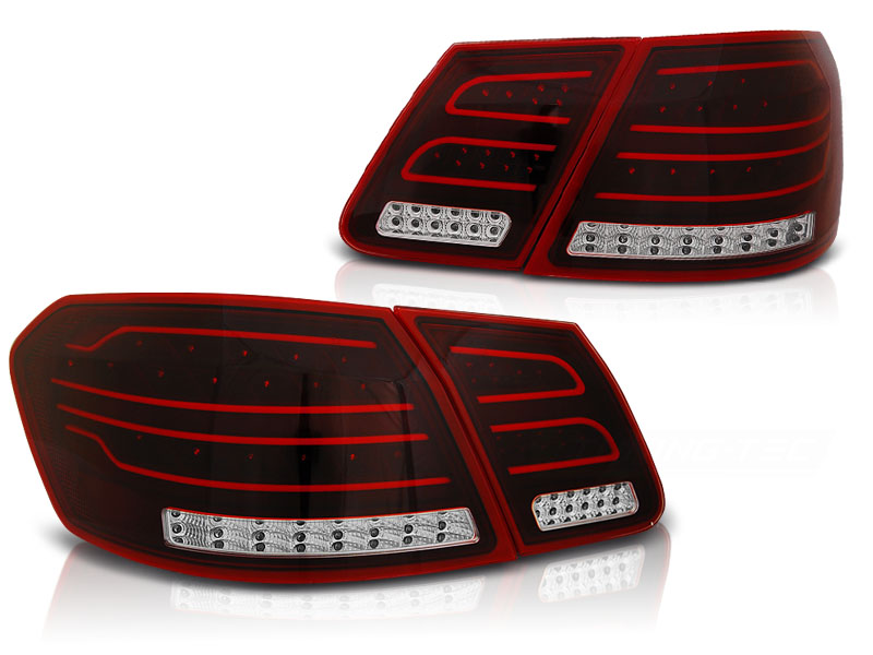 Achterlichten Mercedes E-classe W212 09-13 Rood/wit LED