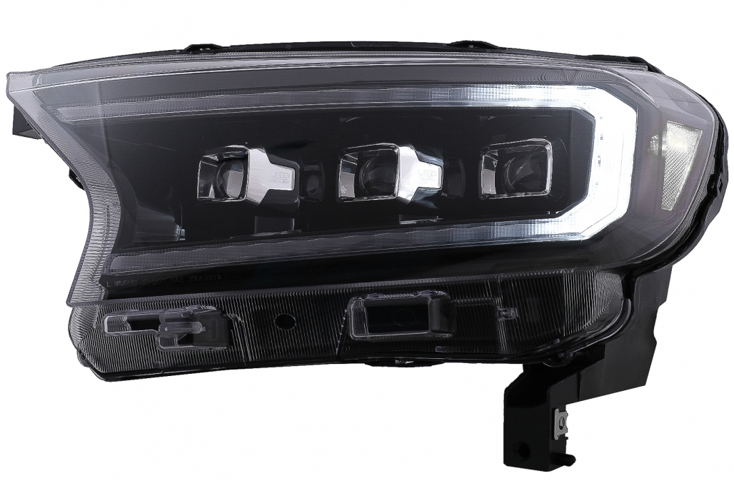 Koplampen Ford Ranger (2015-2020) LED Dynamic Zwart