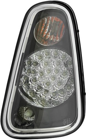 Achterlichten MINI R50 / R53 01-06 Zwart LED