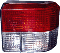 Achterlichten VW T4 90-02 Rood/Helder