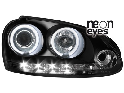 Koplampen VW Golf V Angel Eyes Ice CCFL