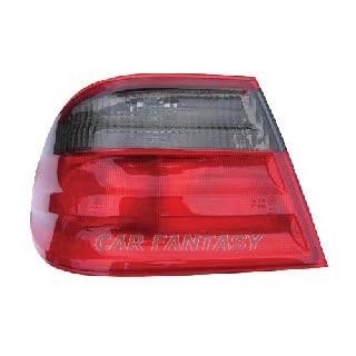 Achterlichten Mercedes E-Class W210 95-98 zwart/rood