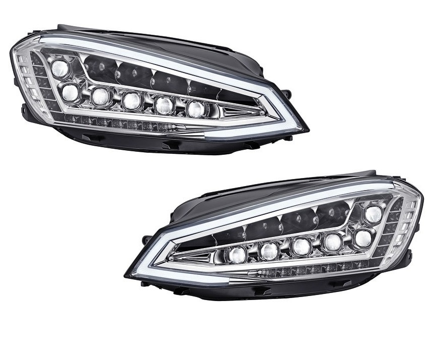 Koplampen VW Golf VII Full LED Chroom 12-