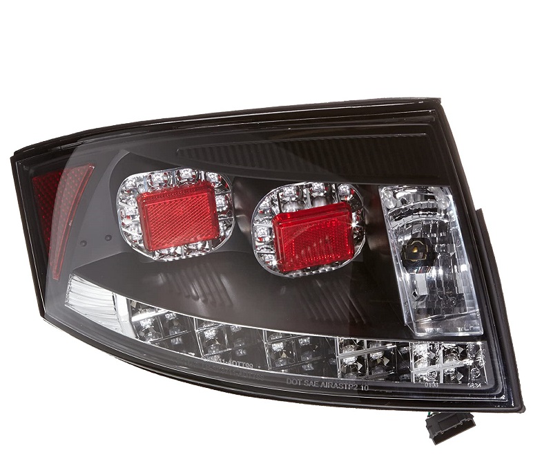 Achterlichten Audi TT 99-08 LED zwart