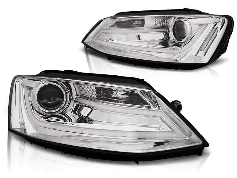 Koplampen VW Jetta 11-18 Tube Chroom