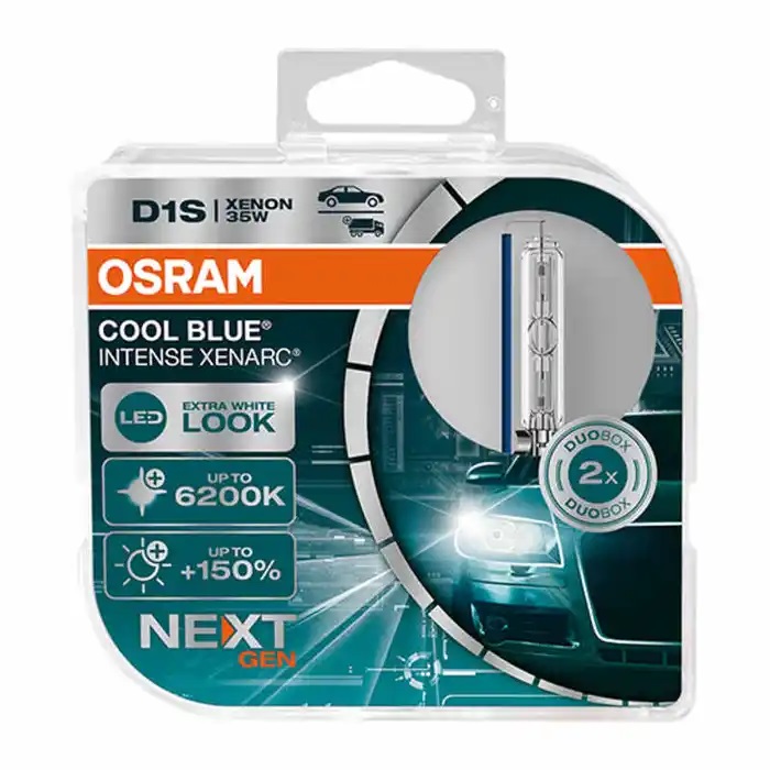 Osram Xenarc D1S Cool Blue Intense NextGen Xenon lamp - 12V/35W - set à 2 stuks (max. 6200K)