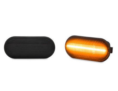 Zijknipperlichten LED Tube Dynamisch VW/Seat zwart