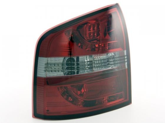 Achterlichten LED Skoda Octavia Combi Typ 1Z Bj. 05-13 rood/zwart