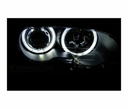 Koplampen BMW E46 99-03 Coupe/Cabrio LED Angel eyes