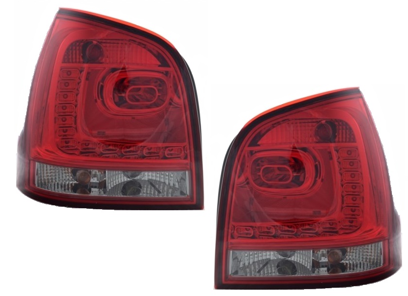 Achterlichten Polo 9N (05-09) Donkerrood / Smoke LED