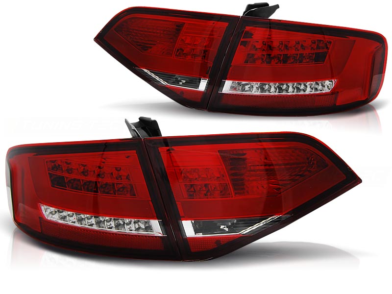 Achterlichten Audi A4 B8 07-11 Limousine Led Rood