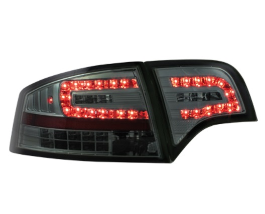 Achterlichten Audi A4 B7 04-07 limousine LED helder smoke