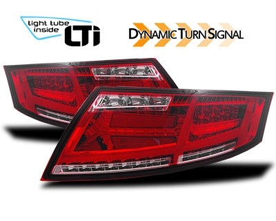 Achterlichten Audi TT 8J Dynamic LED Red