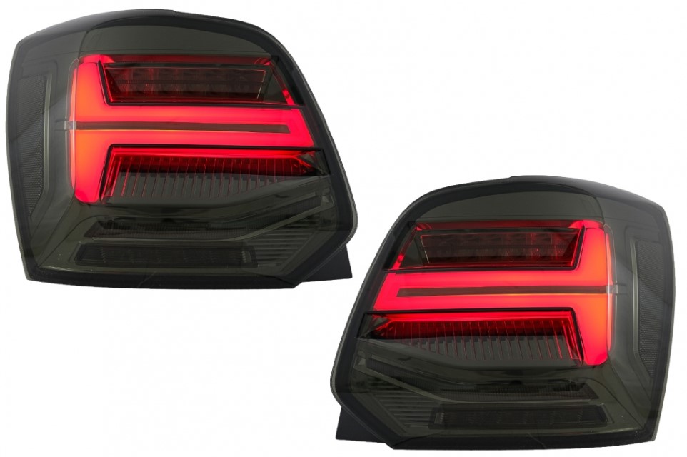 Achterlichten VW Polo 6R / 6C 09-17 LED Dynamic Smoke