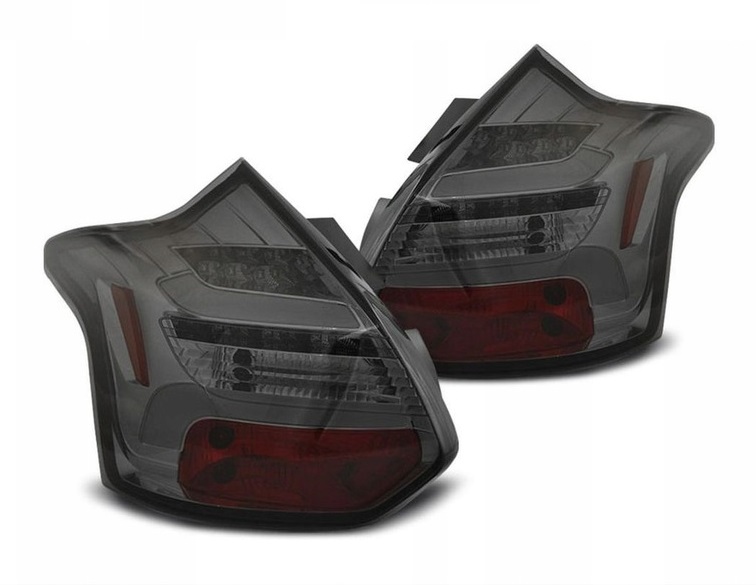 Achterlichten Ford Focus III 11-14 LED Dynamic smoke