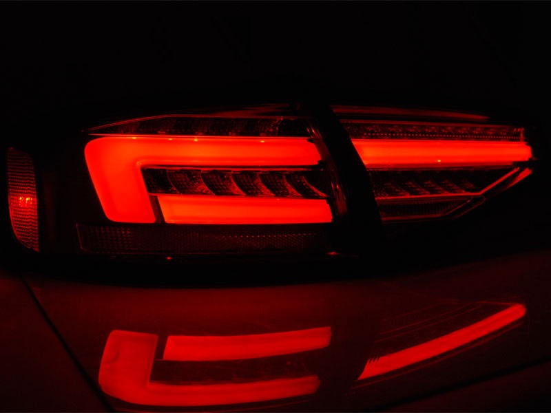 Achterlichten Audi A4 B8 Limousine 12-15 Led Dynamic Rood