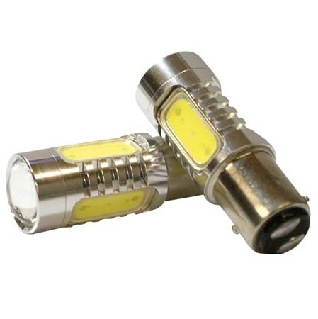 Pilot 2435 2x High power led white 12/24V