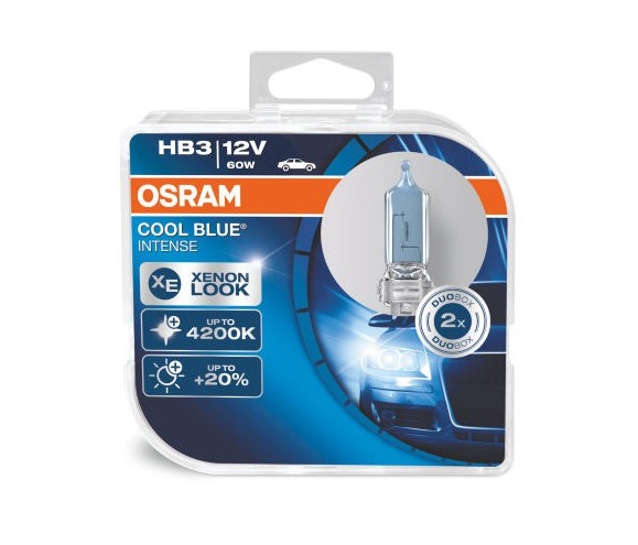 Osram Cool Blue Intense HB3 12V 60W 2pcs/box Xenon Look