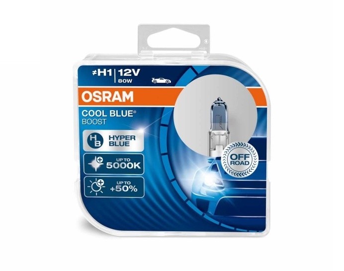 Osram Cool Blue Boost H1 Halogeen lampen - 12V/80W 2pcs