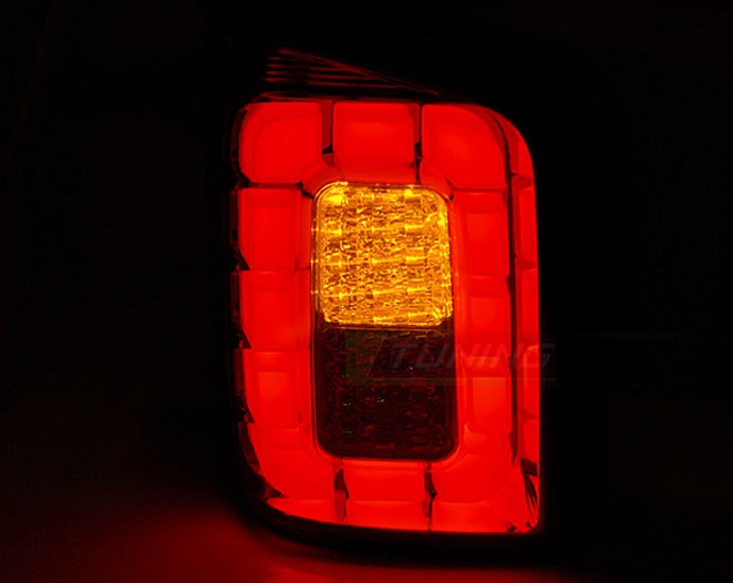 Achterlichten VW Transporter T6 LED Achterdeuren rood