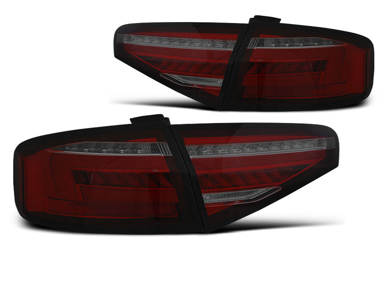 Achterlichten Audi A4 B8 Limousine 12-15 Led Dynamic Rood/smoke