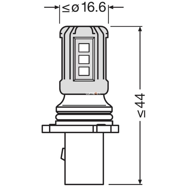 LEDriving PREMIUM P13W Osram 828DWP