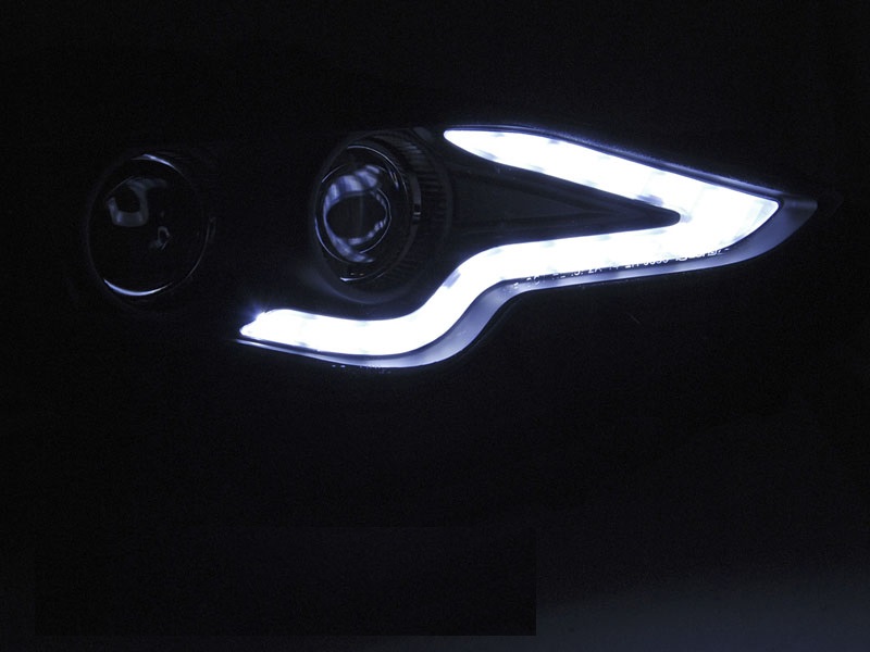 Koplampen Lexus IS 13-16 Tube Black