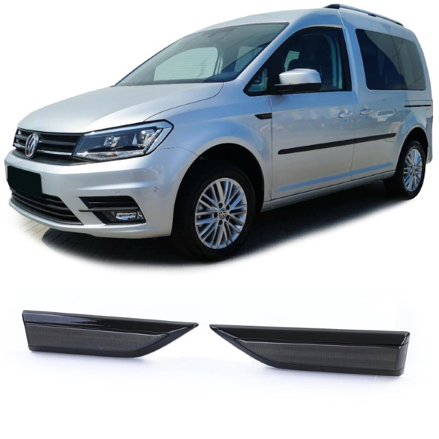 Zijknipperlichten VW Caddy IV 2015-.. LED Smoke