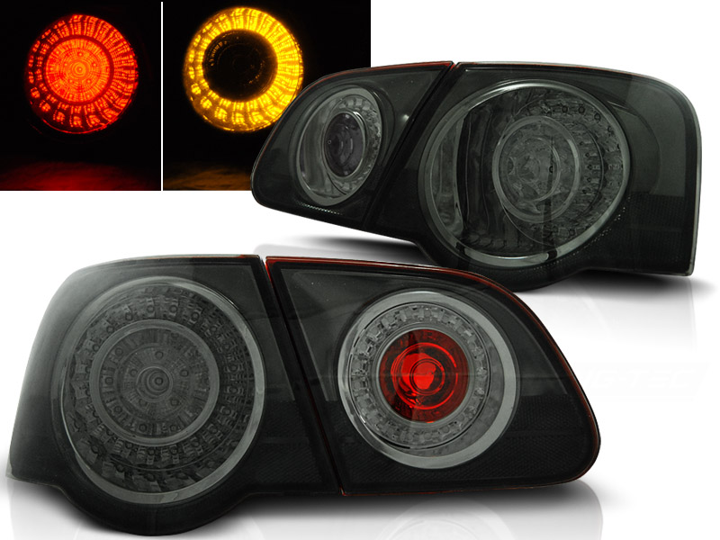 Achterlichten LED VW Passat 3C Limousine zwart
