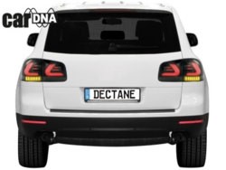 Achterlichten VW Touareg 02-10 Car DNA LED zwart/smoke