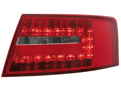 Achterlichten Audi A6 4F 04-08 LED rood/smoke