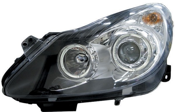 Koplampen Opel CORSA D 06-10 Angel Eyes