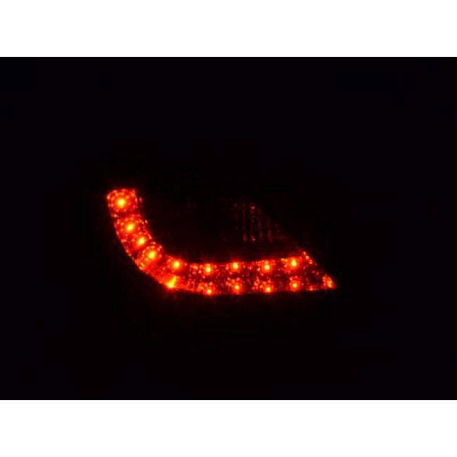 Achterlichten Opel Corsa D LED rood/smoke