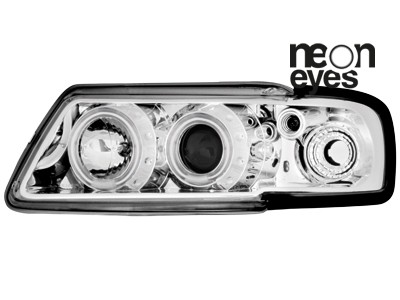 Koplampen Audi A3 8L 96-00 Angel Eyes Ice CCFL