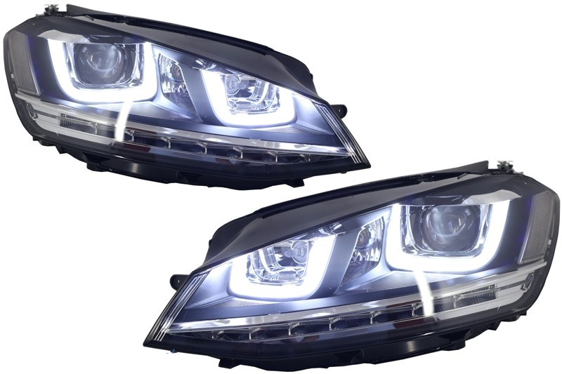 Koplampen VW Golf VII led dagrijverlichting 12- R-Line Chrome (Dynamic)