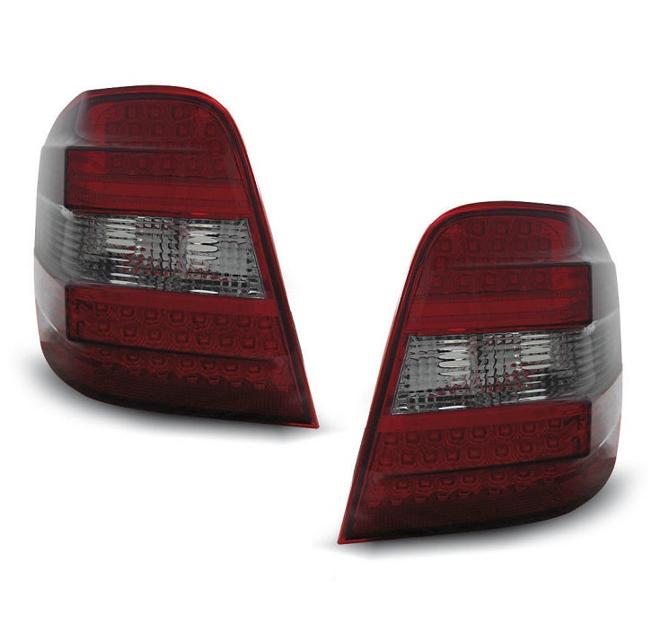 Achterlichten Mercedes ML W164 05-08 LED rood/smoke