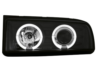 Koplampen VW Corrado Angel eyes zwart